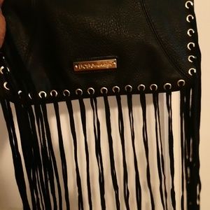 BCBG Fold over clutch